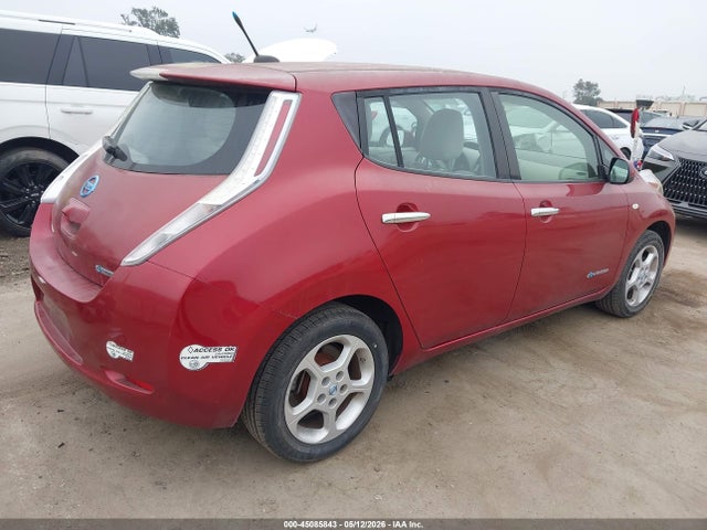 45085843 :رقم المزاد ، JN1AZ0CP7CT022067 vin ، 2012 Nissan Leaf Sl مزاد بيع