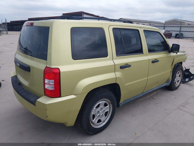 2010 Jeep Patriot Sport მანქანა იყიდება აუქციონზე, vin: 1J4NT2GA8AD514061, აუქციონის ნომერი: 45085851