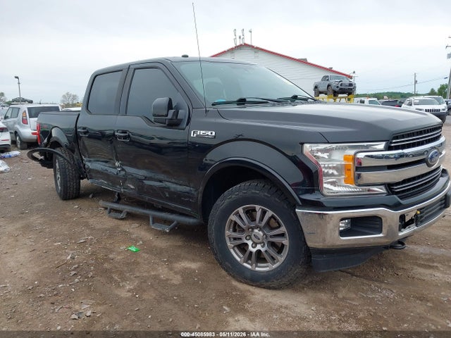2018 Ford F-150 Lariat მანქანა იყიდება აუქციონზე, vin: 1FTEW1E54JFB31834, აუქციონის ნომერი: 45085983