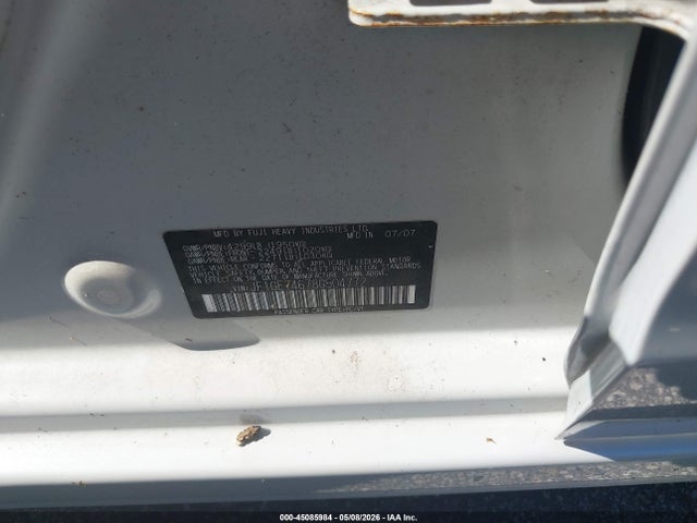 Aukcja sprzedaży 2008 Subaru Impreza  (natl) Wrx, vin: JF1GE74678G504772, numer aukcji: 45085984