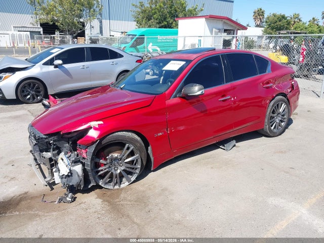 Infiniti Q50 3.0t Red Sport 400 2019 JN1FV7AP6KM760139 Image 2