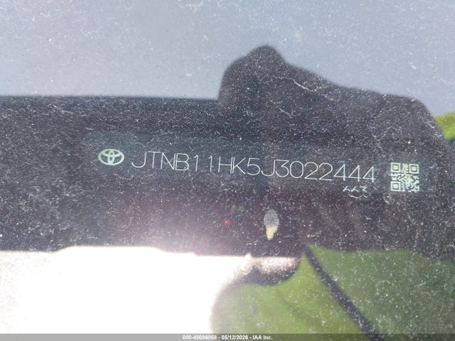 JTNB11HK5J3022444 Toyota CAMRY SE