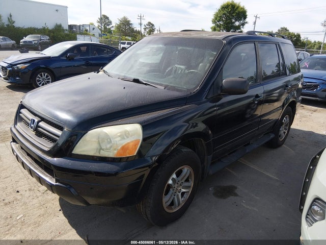 45086061 :رقم المزاد ، 5FNYF18614B005960 vin ، 2004 Honda Pilot Ex-l مزاد بيع