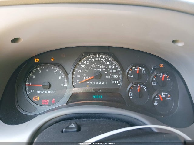 Aukcja sprzedaży 2007 Chevrolet Trailblazer Ls, vin: 1GNDS13S172198527, numer aukcji: 45086071