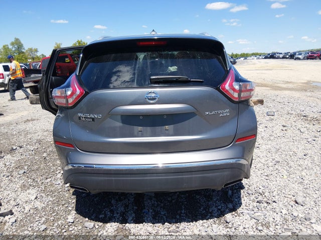 Aukcja sprzedaży 2015 Nissan Murano Platinum, vin: 5N1AZ2MH4FN243565, numer aukcji: 45086136