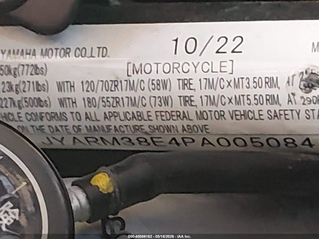 Yamaha Yzfr7 2023 JYARM38E4PA005084 Image 10