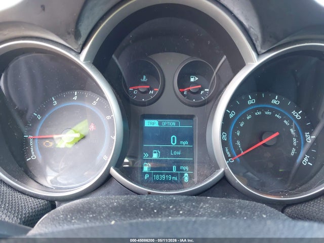 45086200 :رقم المزاد ، 1G1PC5SB5E7474812 vin ، 2014 Chevrolet Cruze 1lt Auto مزاد بيع