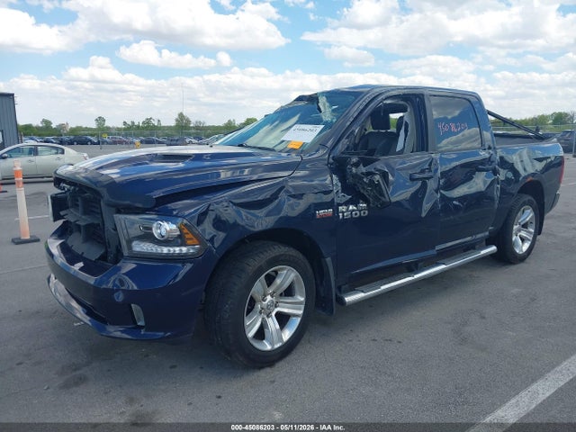 2015 Ram 1500 Sport მანქანა იყიდება აუქციონზე, vin: 1C6RR7MT8FS534023, აუქციონის ნომერი: 45086203