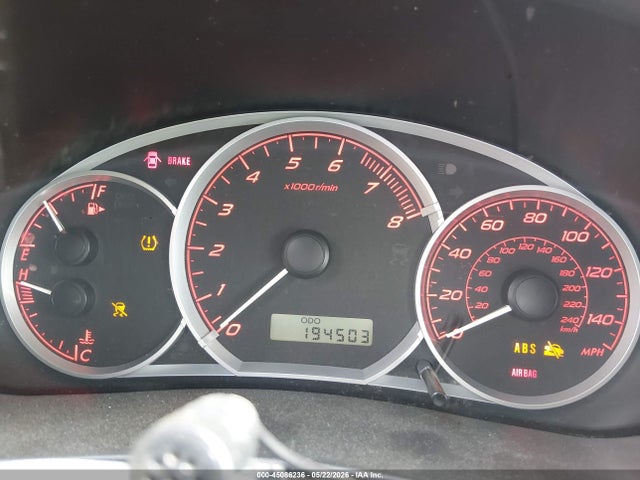 Aukcja sprzedaży 2008 Subaru Impreza Wagon (ny/nj) Wrx W/sat/nav, vin: JF1GH75608G803624, numer aukcji: 45086236