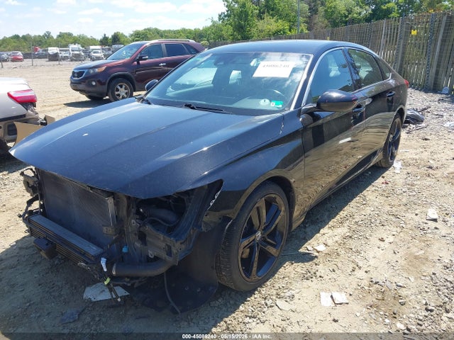 45086240 :رقم المزاد ، 1HGCV1F37JA256378 vin ، 2018 Honda Accord Sport مزاد بيع