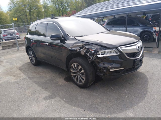 2014 Acura Mdx Technology Pkg W/entertainment Pkg მანქანა იყიდება აუქციონზე, vin: 5FRYD4H68EB045105, აუქციონის ნომერი: 45086262