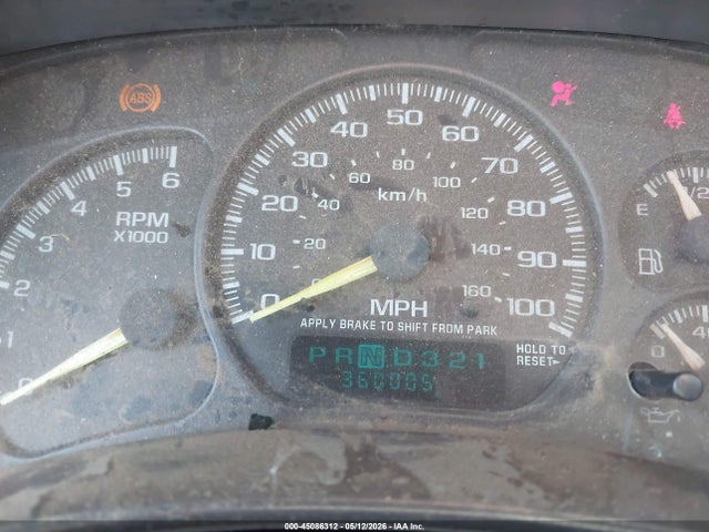 Продаж на аукціоні авто 2000 Chevrolet Silverado 1500 Ls, vin: 1GCEC14V3YE153656, номер лоту: 45086312
