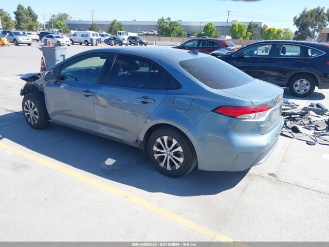 Aukcja sprzedaży 2022 Toyota Corolla Hybrid Le, vin: JTDEAMDE8N3002925, numer aukcji: 45086382