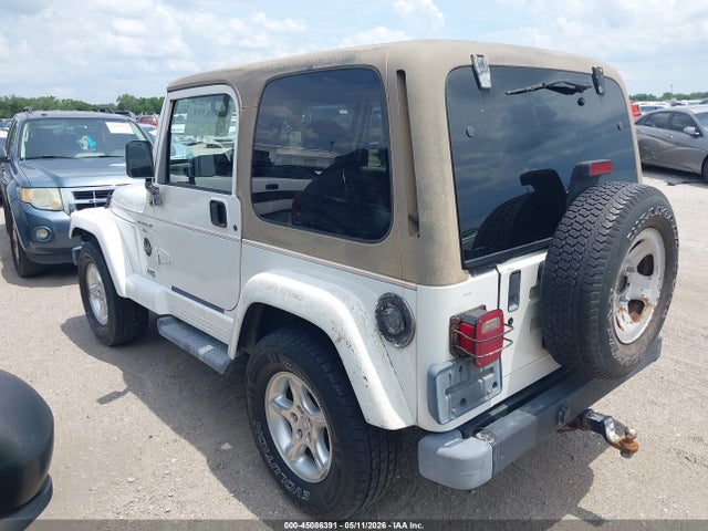 Продажа на аукционе авто 2001 Jeep Wrangler Sahara, vin: 1J4FA59S01P338915, номер лота: 45086391