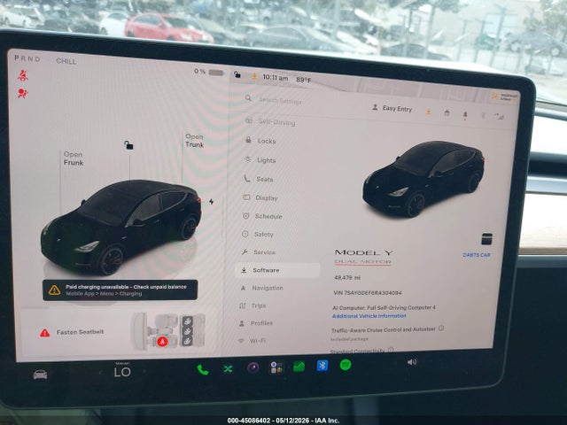 Продажа на аукционе авто 2024 Tesla Model Y Performance Dual Motor All-wheel Drive, vin: 7SAYGDEF6RA304094, номер лота: 45086402