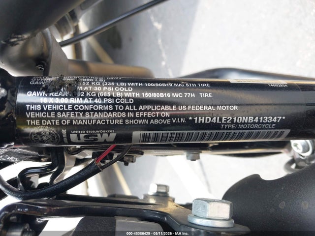 Harley-Davidson Xl883 N 2022 1HD4LE210NB413347 Image 10