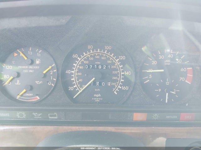 45086547 :رقم المزاد ، WDBCA39E9LA503453 vin ، 1990 Mercedes-benz 560 Sel مزاد بيع