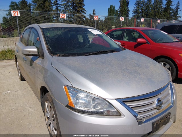 45086688 :رقم المزاد ، 3N1AB7AP1EL689286 vin ، 2014 Nissan Sentra S مزاد بيع