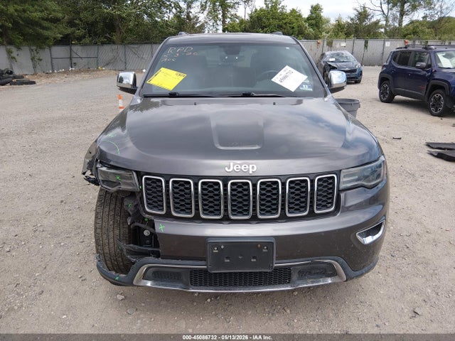 2017 Jeep Grand Cherokee Limited 4x4 მანქანა იყიდება აუქციონზე, vin: 1C4RJFBG7HC794393, აუქციონის ნომერი: 45086732