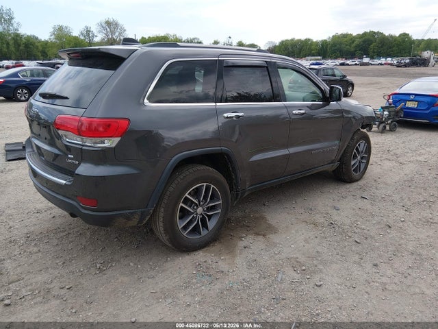 2017 Jeep Grand Cherokee Limited 4x4 მანქანა იყიდება აუქციონზე, vin: 1C4RJFBG7HC794393, აუქციონის ნომერი: 45086732
