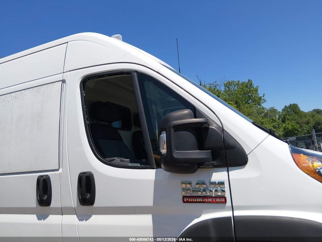 2021 Ram Promaster 2500 High Roof 159 Wb მანქანა იყიდება აუქციონზე, vin: 3C6LRVDG2ME542616, აუქციონის ნომერი: 45086743