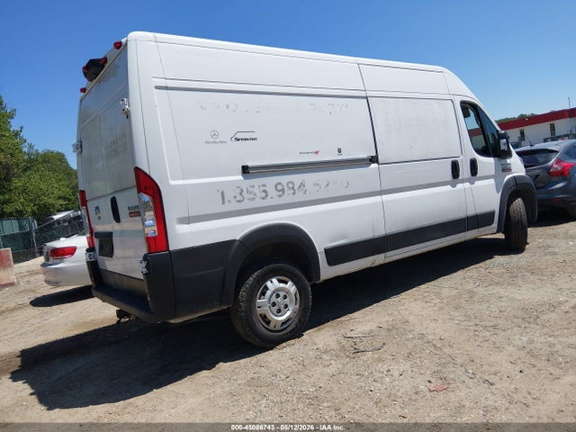 2021 Ram Promaster 2500 High Roof 159 Wb მანქანა იყიდება აუქციონზე, vin: 3C6LRVDG2ME542616, აუქციონის ნომერი: 45086743