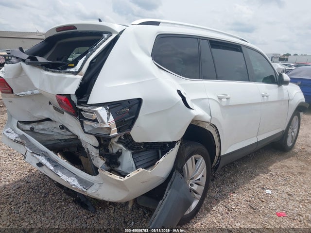 2019 Volkswagen Atlas 3.6l V6 Se W/technology მანქანა იყიდება აუქციონზე, vin: 1V2WR2CA4KC585729, აუქციონის ნომერი: 45086753