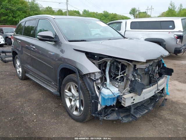 2018 Toyota Highlander Hybrid Limited მანქანა იყიდება აუქციონზე, vin: 5TDDGRFH9JS045290, აუქციონის ნომერი: 45086763