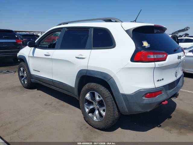 2014 Jeep Cherokee Trailhawk მანქანა იყიდება აუქციონზე, vin: 1C4PJMBS3EW192939, აუქციონის ნომერი: 45086825