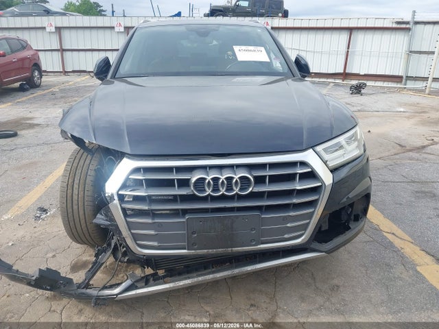 2018 Audi Q5 2.0t Premium/2.0t Tech Premium მანქანა იყიდება აუქციონზე, vin: WA1BNAFY6J2058529, აუქციონის ნომერი: 45086839