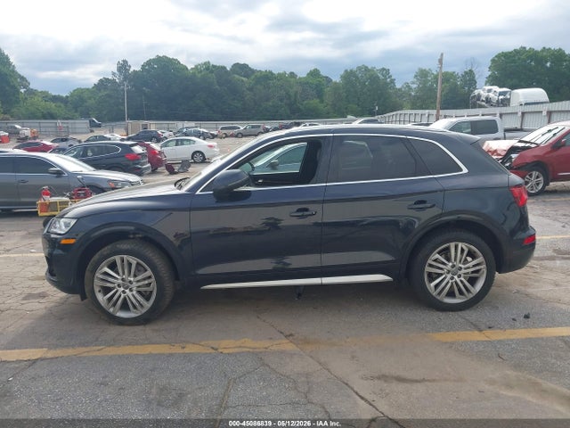 2018 Audi Q5 2.0t Premium/2.0t Tech Premium მანქანა იყიდება აუქციონზე, vin: WA1BNAFY6J2058529, აუქციონის ნომერი: 45086839