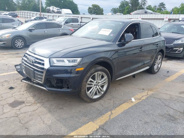 2018 Audi Q5 2.0t Premium/2.0t Tech Premium მანქანა იყიდება აუქციონზე, vin: WA1BNAFY6J2058529, აუქციონის ნომერი: 45086839