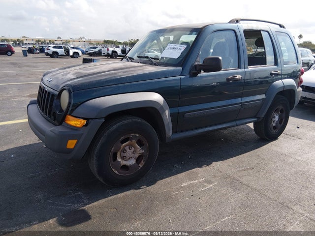 Продажа на аукционе авто 2006 Jeep Liberty Sport, vin: 1J4GK48K36W171556, номер лота: 45086876