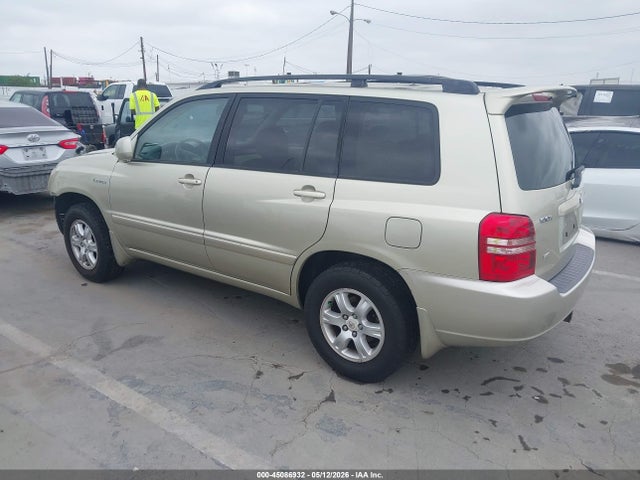 Продаж на аукціоні авто 2003 Toyota Highlander Limited V6, vin: JTEGF21AX30100543, номер лоту: 45086932