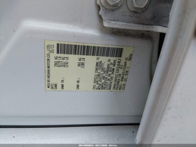 Aukcja sprzedaży 2012 Nissan Altima 2.5 S, vin: 1N4AL2AP2CC101682, numer aukcji: 45086934