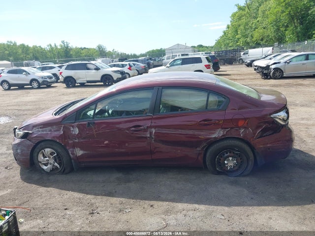 45086972 :رقم المزاد ، 19XFB2F58FE701257 vin ، 2015 Honda Civic Lx مزاد بيع