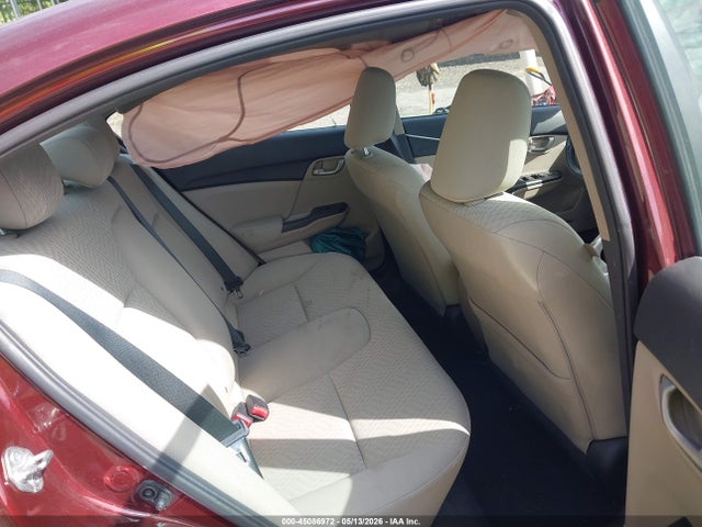 45086972 :رقم المزاد ، 19XFB2F58FE701257 vin ، 2015 Honda Civic Lx مزاد بيع