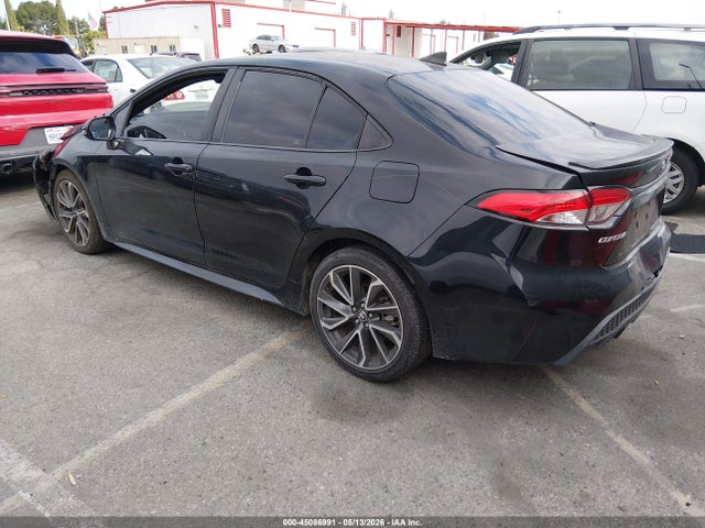 2022 Toyota Corolla Se მანქანა იყიდება აუქციონზე, vin: 5YFS4MCE2NP105745, აუქციონის ნომერი: 45086991