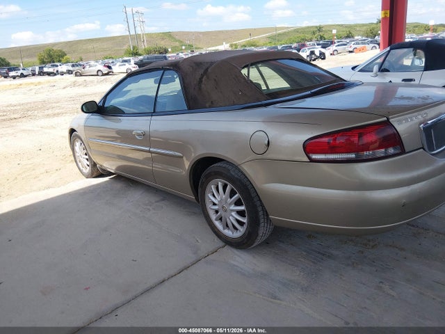 Aukcja sprzedaży 2002 Chrysler Sebring Lxi, vin: 1C3EL55R02N316624, numer aukcji: 45087066