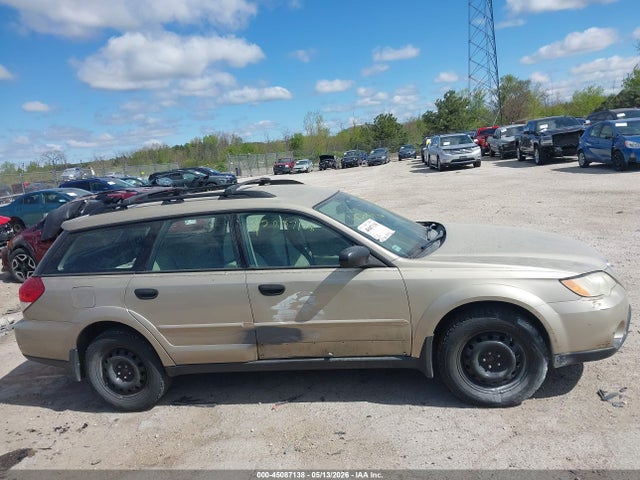 2009 Subaru Outback 2.5i მანქანა იყიდება აუქციონზე, vin: 4S4BP61C397313950, აუქციონის ნომერი: 45087138