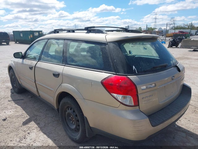 2009 Subaru Outback 2.5i მანქანა იყიდება აუქციონზე, vin: 4S4BP61C397313950, აუქციონის ნომერი: 45087138