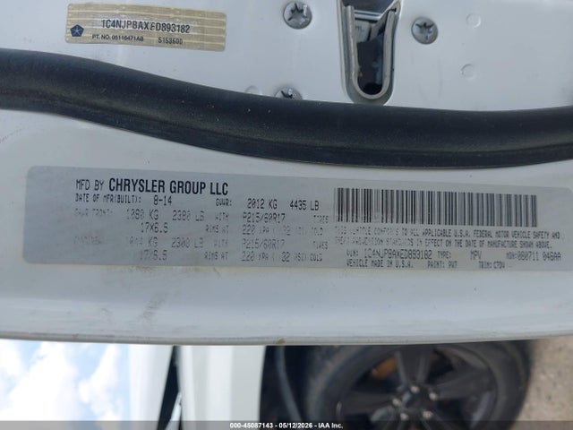 1C4NJPBAXED893182 Jeep Patriot Altitude