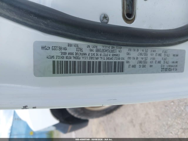 Продаж на аукціоні авто 2019 Ram 1500 Classic Tradesman  4x4 5'7 Box, vin: 1C6RR7KG4KS672089, номер лоту: 45087149