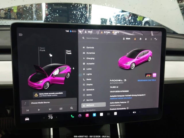 Aukcja sprzedaży 2019 Tesla Model 3 Long Range/mid Range/standard Range/standard Range Plus, vin: 5YJ3E1EA1KF509895, numer aukcji: 45087182