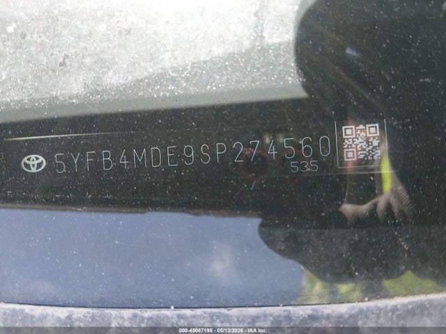 Toyota COROLLA LE 2025 5YFB4MDE9SP274560 Image 9
