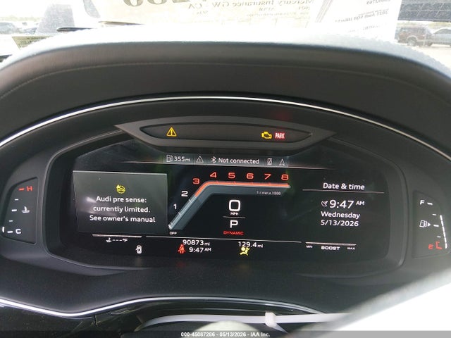 45087286 :رقم المزاد ، WA1AWBF11MD043009 vin ، 2021 Audi Sq8 Premium Plus Tfsi Quattro Tiptronic مزاد بيع