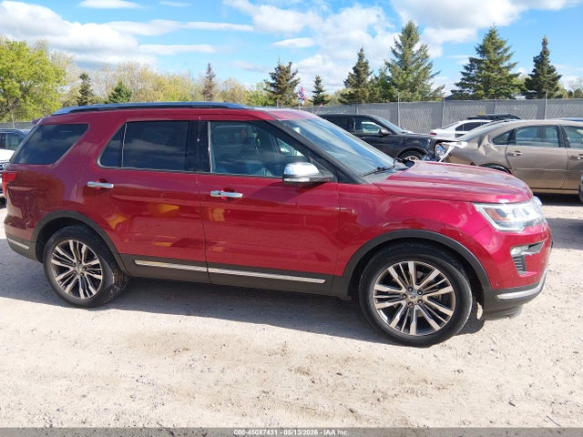 Продажа на аукционе авто 2018 Ford Explorer Platinum, vin: 1FM5K8HT1JGB48756, номер лота: 45087431