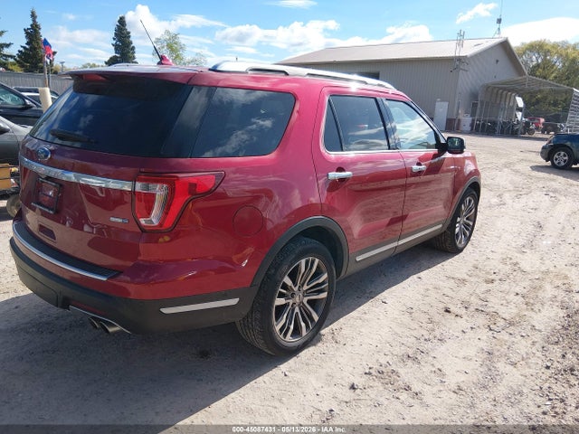 Продажа на аукционе авто 2018 Ford Explorer Platinum, vin: 1FM5K8HT1JGB48756, номер лота: 45087431