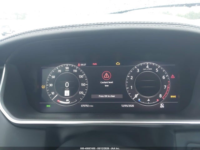 45087455 :رقم المزاد ، SALGS5SE0MA430148 vin ، 2021 Land Rover Range Rover P525 Westminster مزاد بيع