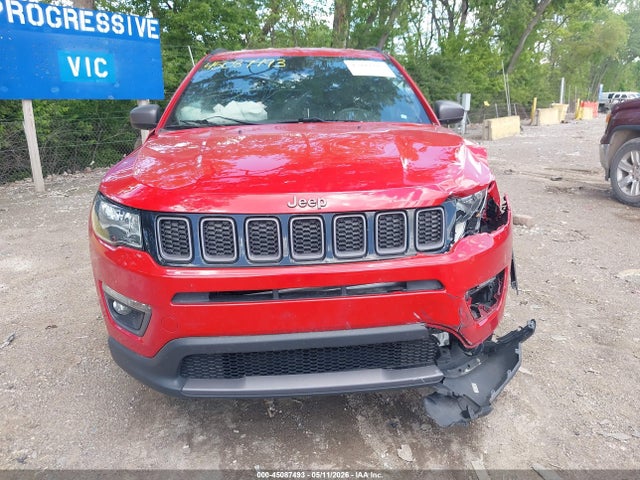 Продаж на аукціоні авто 2021 Jeep Compass 80th Anniversary, vin: 3C4NJDEB6MT537209, номер лоту: 45087493
